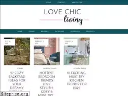 Sites similar to lovechicliving.co.uk