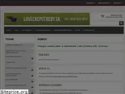Sites similar to loveckepotreby.sk