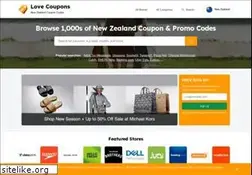 Sites similar to lovecoupons.co.nz