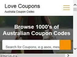 Sites similar to lovecoupons.com.au