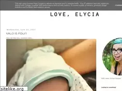Sites similar to loveelycia.com