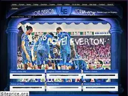Sites similar to loveevertonforum.com