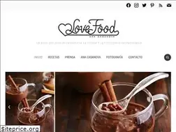 Sites similar to lovefood.es