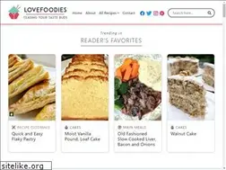 Sites similar to lovefoodies.com