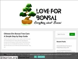 Sites similar to loveforbonsai.com