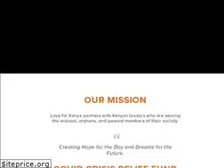Sites similar to loveforkenya.org