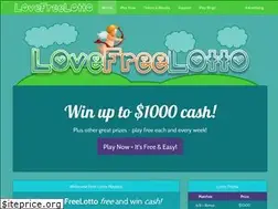 Sites similar to lovefreelotto.com