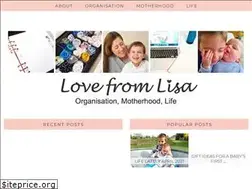 Sites similar to lovefromlisa.com
