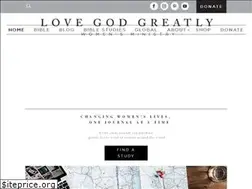 Sites similar to lovegodgreatly.com