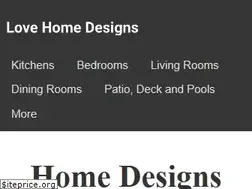 Sites similar to lovehomedesigns.com