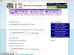 Sites similar to loveicccricket.blogspot.com