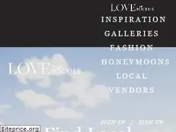 Sites similar to loveintherockies.net
