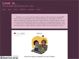 Sites similar to loveisfan.com