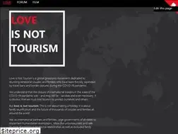 Sites similar to loveisnottourism.org