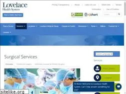 Sites similar to lovelaceroboticsurgery.com