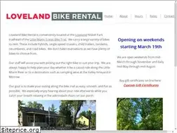 Sites similar to lovelandbikerental.com