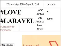 Sites similar to lovelaravel.com