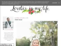 Sites similar to loveliesinmylife.com