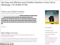 Sites similar to lovelifeproblemsolution.com