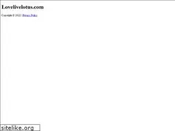 Sites similar to lovelivelotus.com