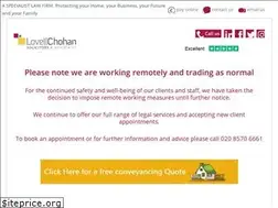Sites similar to lovellchohan.com