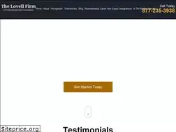 Sites similar to lovellfirm.com