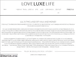 Sites similar to loveluxelife.com
