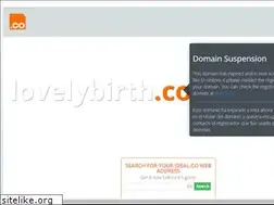 Sites similar to lovelybirth.co