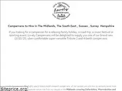 Sites similar to lovelycampervans.co.uk