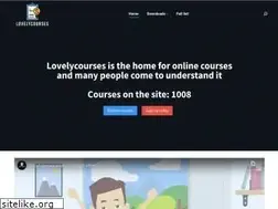 Sites similar to lovelycourses.net