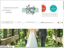 Sites similar to lovelydayceremonies.com