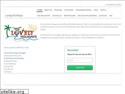 Sites similar to lovelyholidays.weebly.com