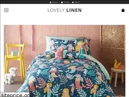 Sites similar to lovelylinen.com.au