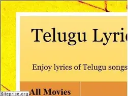 Sites similar to lovelylyricstelugu.blogspot.com