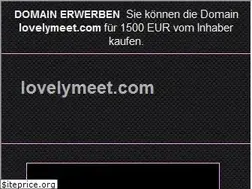 Sites similar to lovelymeet.com