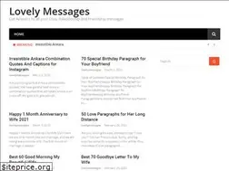 Sites similar to lovelymessages.online