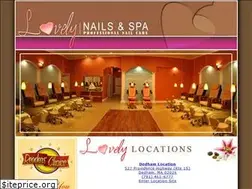 Sites similar to lovelynailspa.com