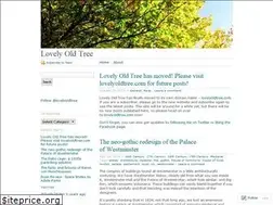 Sites similar to lovelyoldtree.wordpress.com