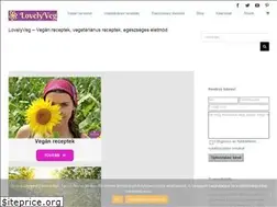 Sites similar to lovelyveg.hu