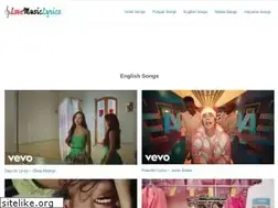 Sites similar to lovemusiclyrics.com