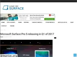 Sites similar to lovemysurface.net