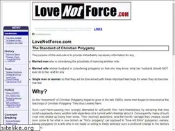 Sites similar to lovenotforce.com