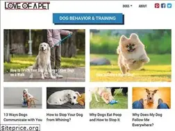Sites similar to loveofapet.com