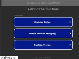 Sites similar to loveoffashion.com