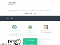Sites similar to loveofjesusministry.org
