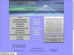 Sites similar to loveofthetruthfellowship.com