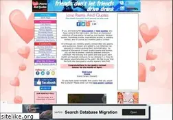 Sites similar to lovepoemsandquotes.com