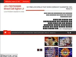 Sites similar to loveproblemsolutionastrologer.info