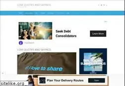 Sites similar to lovequotes.symphonyoflove.net