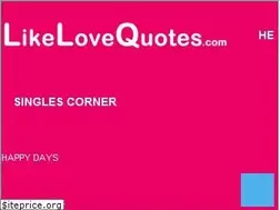 Sites similar to lovequotes.tips